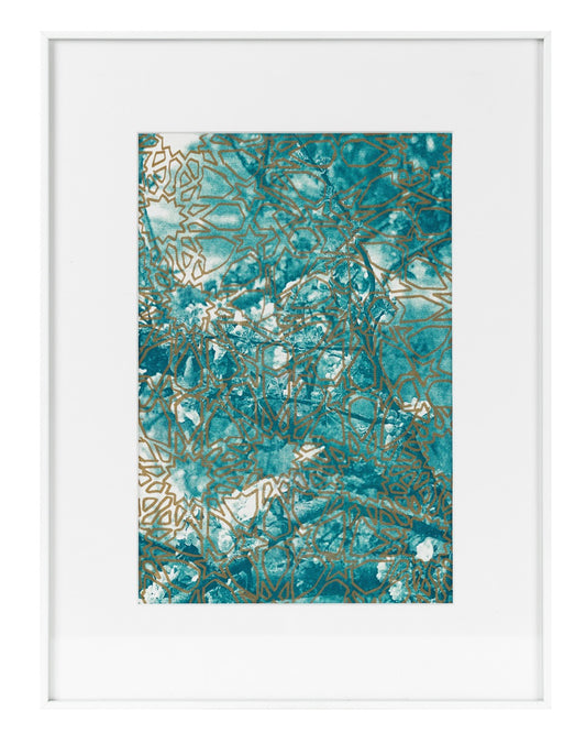 Muqarnas Variations (Blossom in gold)